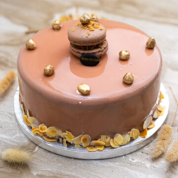 Entremets Vanille Praliné